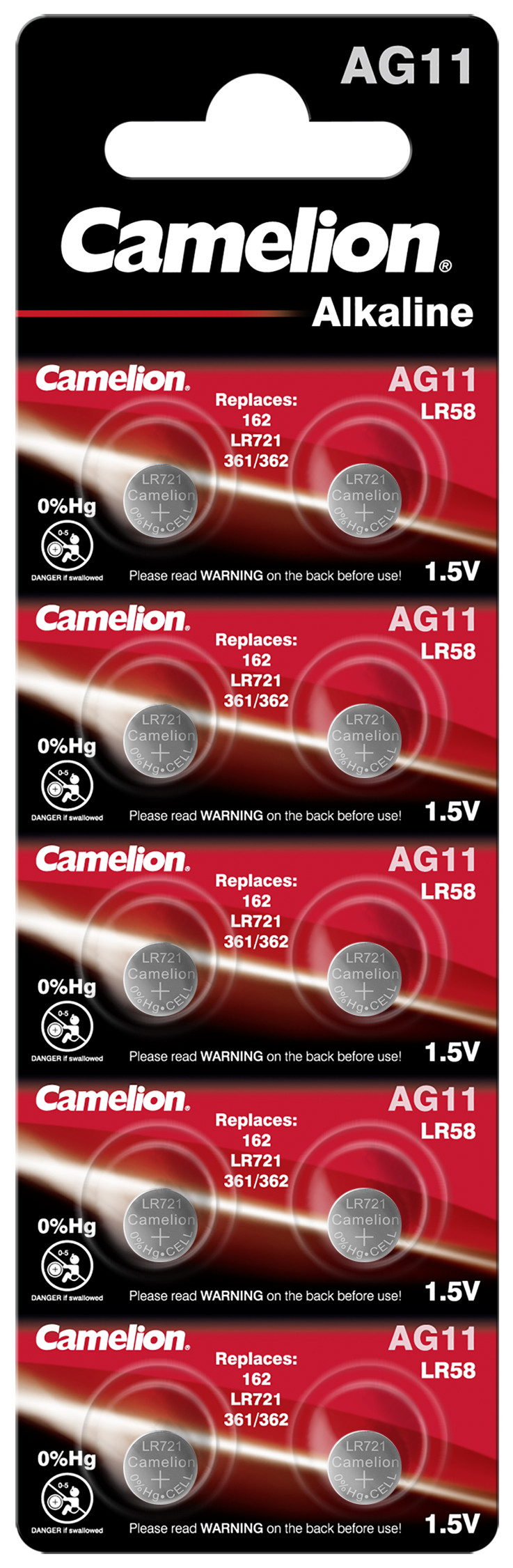 Camelion AG11 - LR721 10x