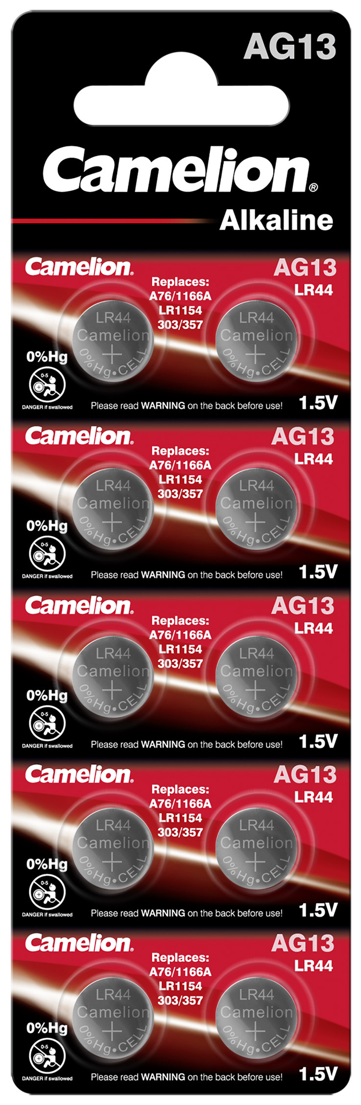 Camelion AG13 - LR44 10x