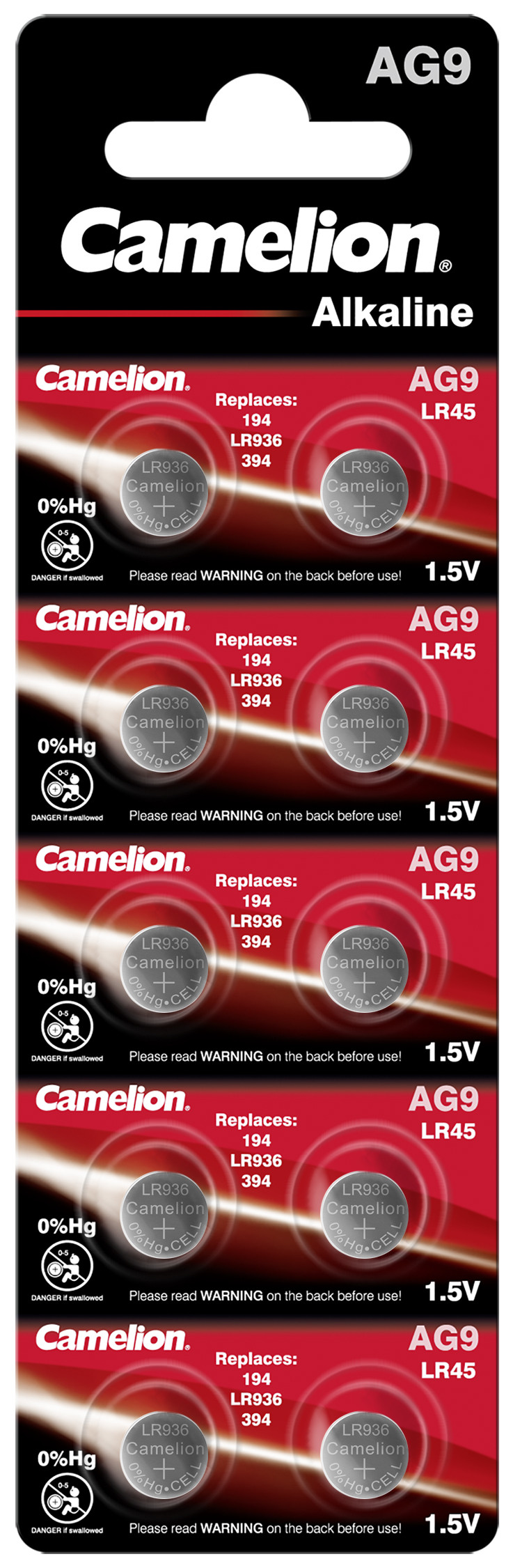 Camelion AG9 - LR936 10x