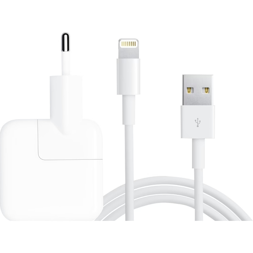 Apple Oplader 12W + Usb A naar Lightning Kabel 1m