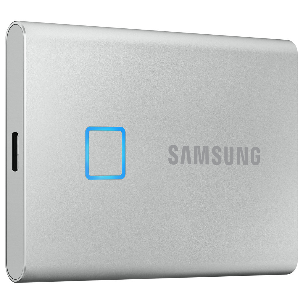Samsung T7 Touch Portable SSD 1TB Zilver