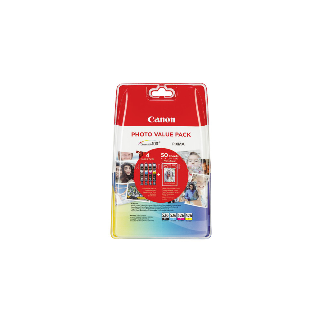 Canon CLI-526 Value Pack