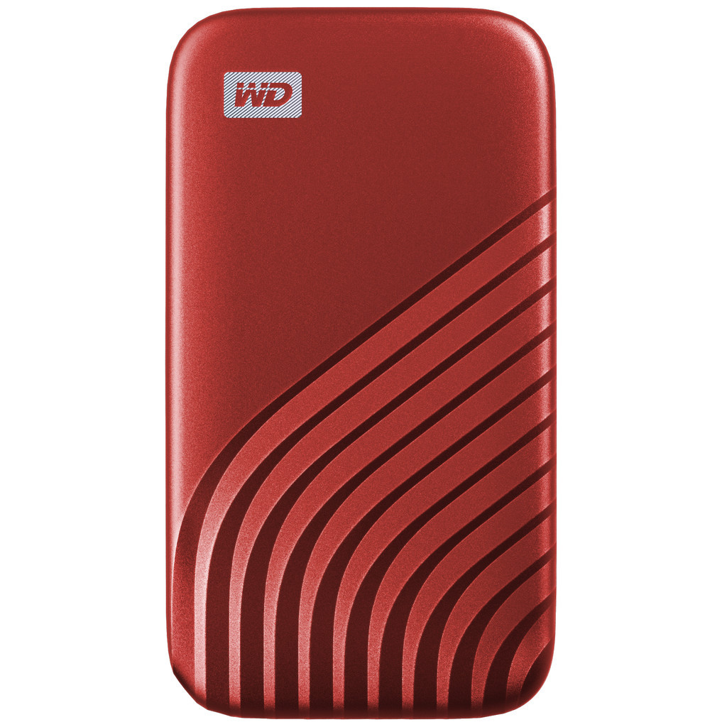 WD My Passport 2TB SSD Red