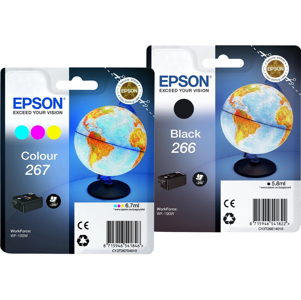 Epson 266 + Epson 267 Cartridge Combo Pack