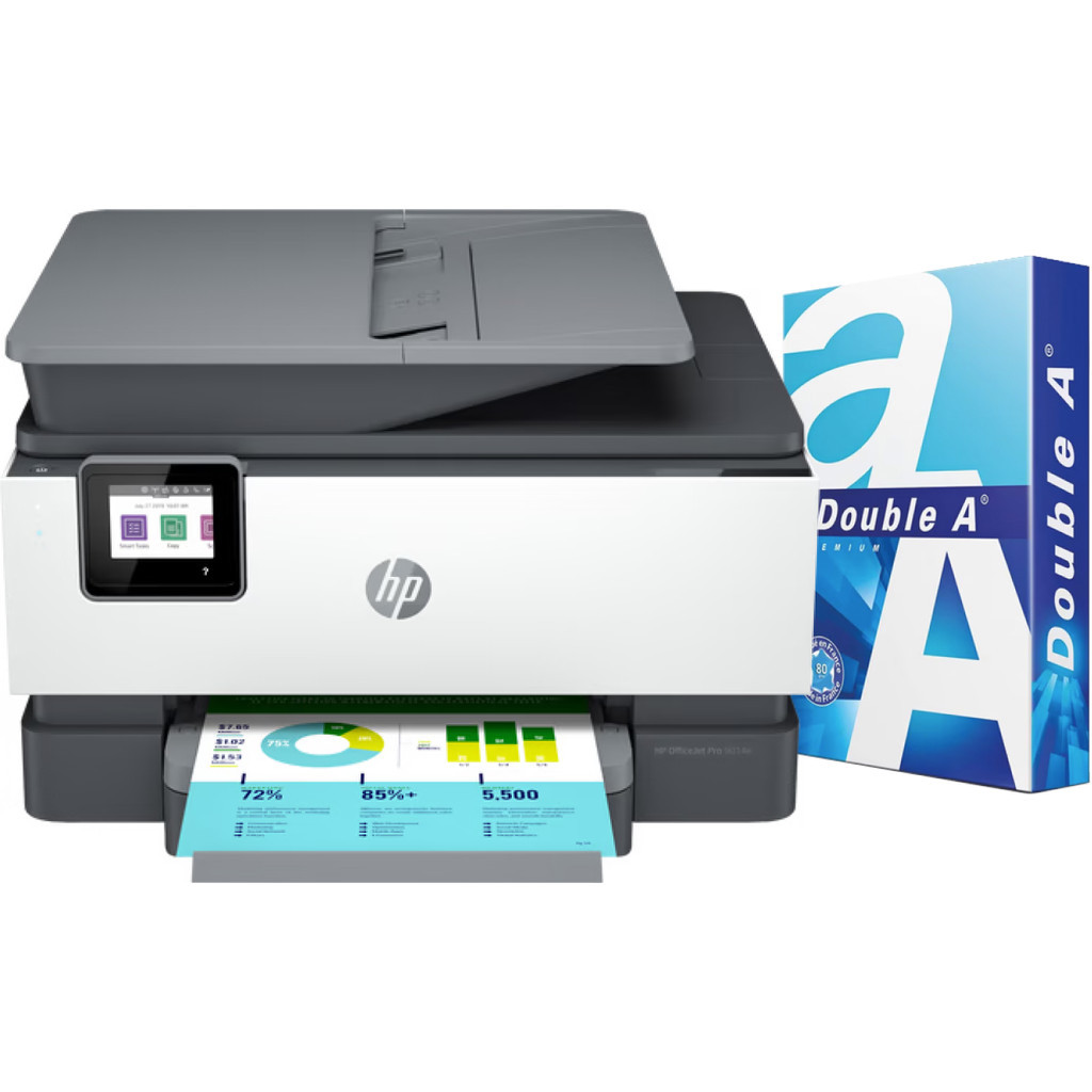HP Officjet Pro 9014e + 500 vellen A4 papier