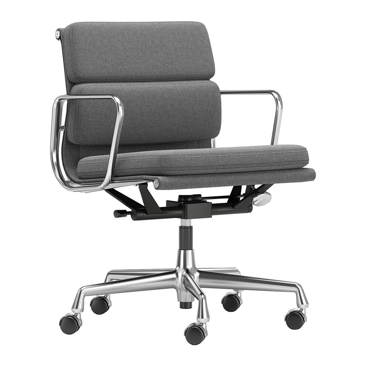 Vitra Soft Pad Chair EA 217 Bureaustoel - Cosy 2 / Classic Grey