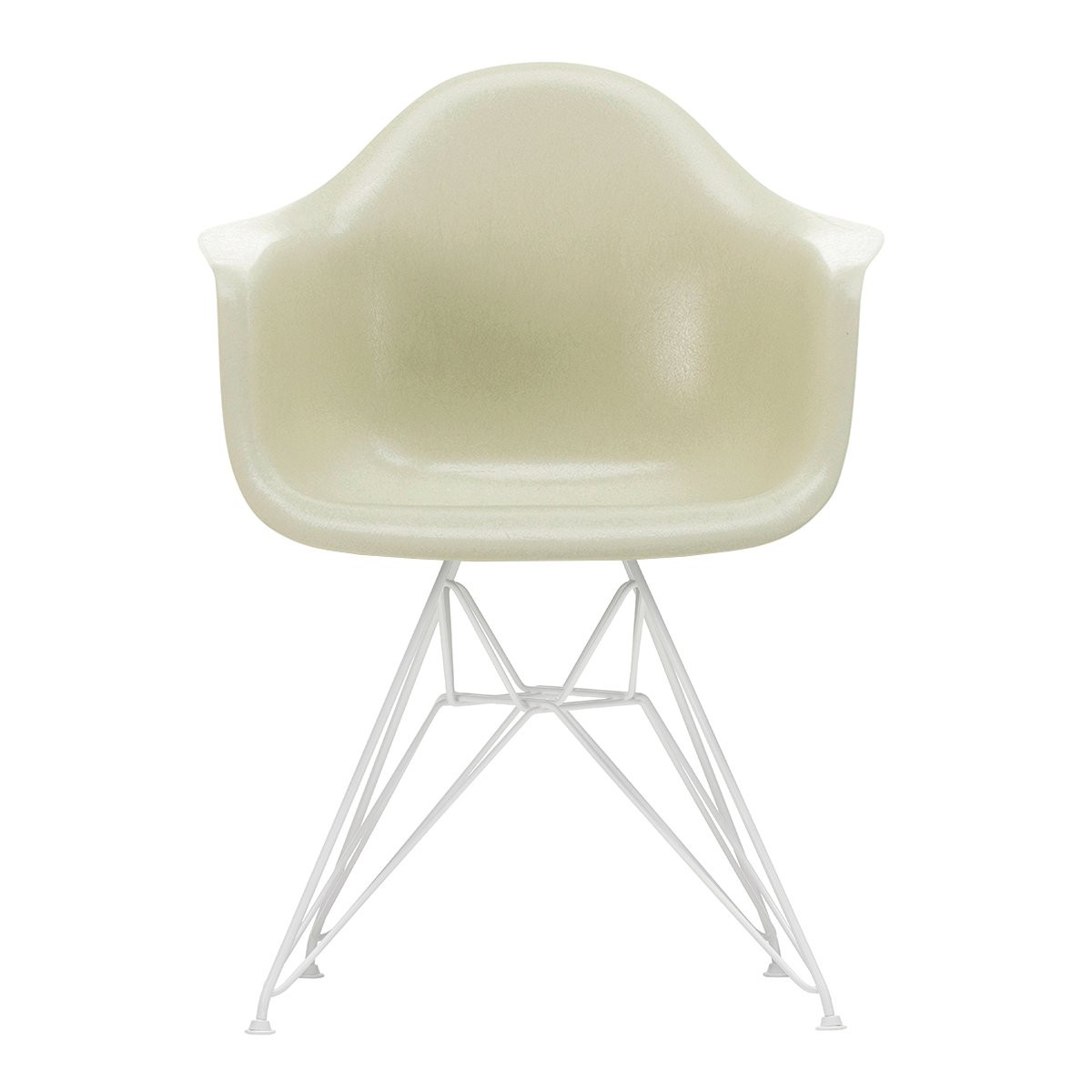 Vitra Eames Fiberglass Chair DAR Wit - Parchment