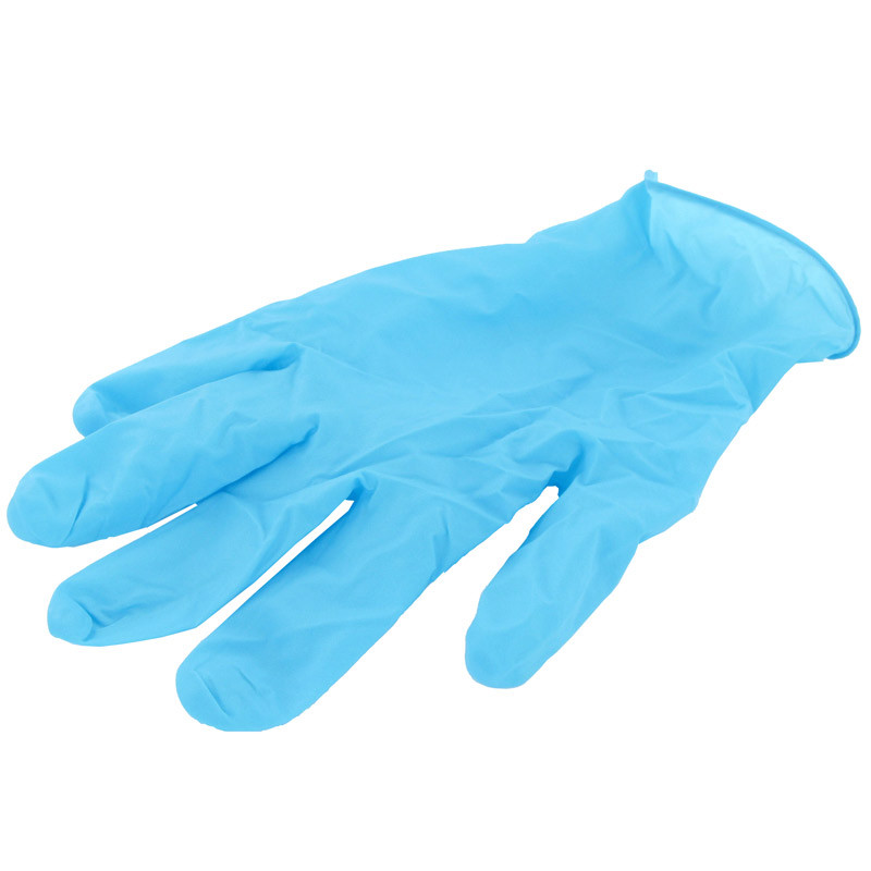 Melkershandschoenen Semperguard Xpert Nitril blauw 100st L (9)