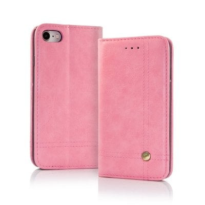Smart Prestige Wallet Case voor iPhone X / XS Roze