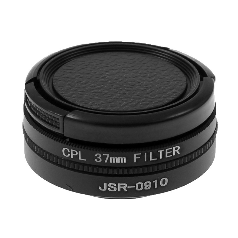37mm Lens / UV Filter / Polarizer Set voor GoPro