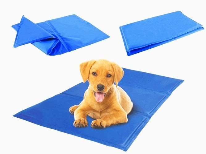 Koelmat voor huisdieren - Cooling mat - 90 x 50 cm - Verkoelende mat voor katten en honden