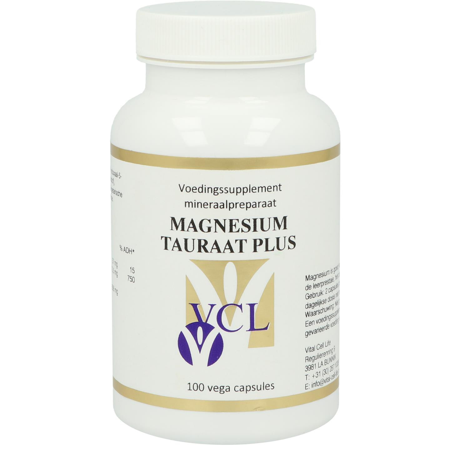 Magnesium Tauraat Plus