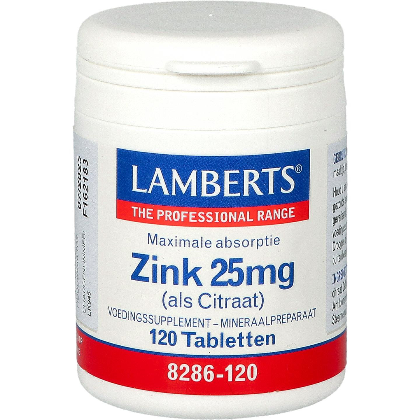 Zink 25 mg