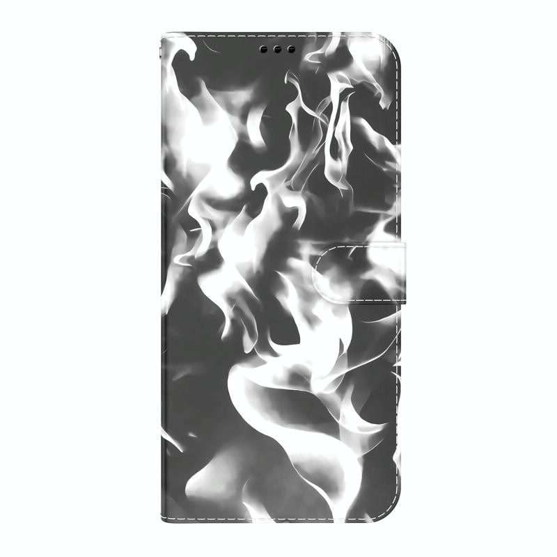 Cloud Mistpatroon Horizontale Flip Lederen Case met Houder & Card Slot & Portemonnee voor iPhone 11 (Zwart)