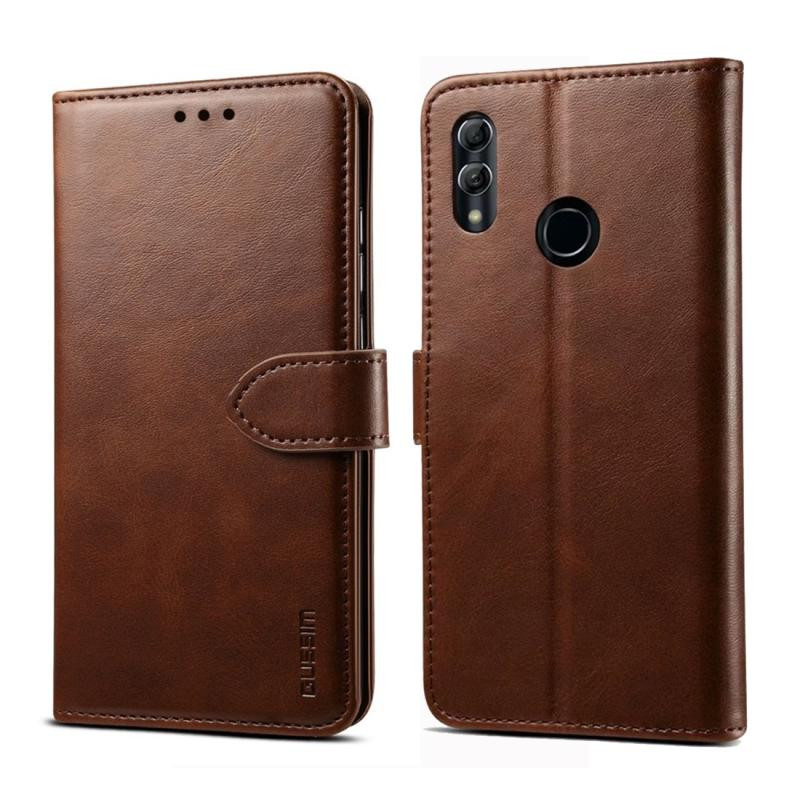Voor Huawei P30 Lite GUSSIM Business Style Horizontal Flip Leather Case met Holder & Card Slots & Wallet(Brown)