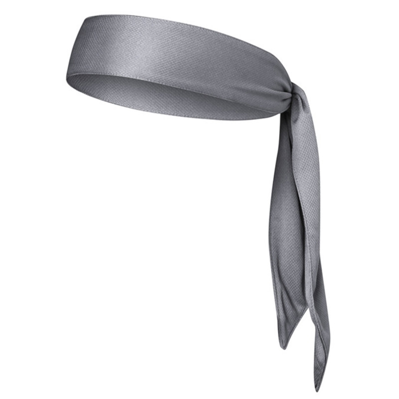 Unisex Sweat Wicking rekbare oefening Yoga Gym Bandana hoofdband zweetband hoofd stropdas sjaal Wrap grootte: 1.2 * 0.06 m (grijs)