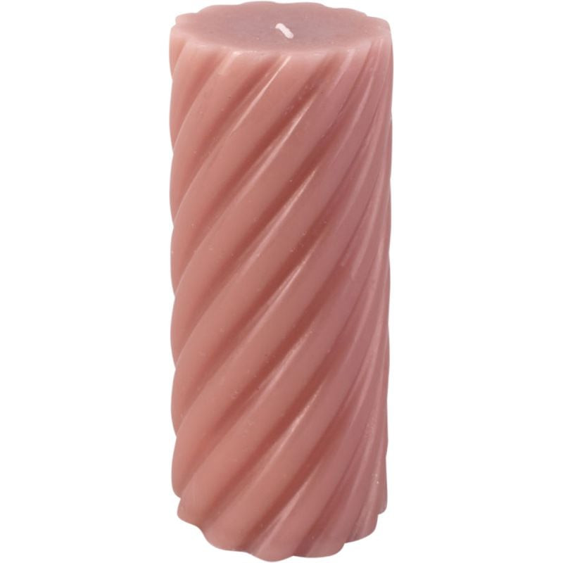 Stompkaars Swirl roze 15cm hoog