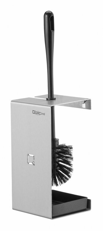 Q-bic Line Qbic-line toiletborstelhouder QTBH SSL - RVS