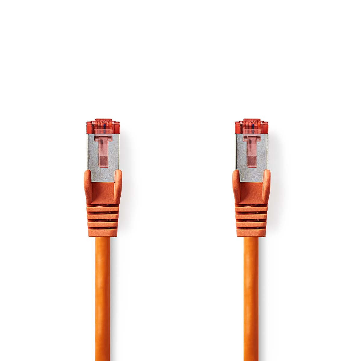 CAT6 S/FTP-Netwerkkabel | RJ45 Male - RJ45 Male | 0,15 m | Oranje
