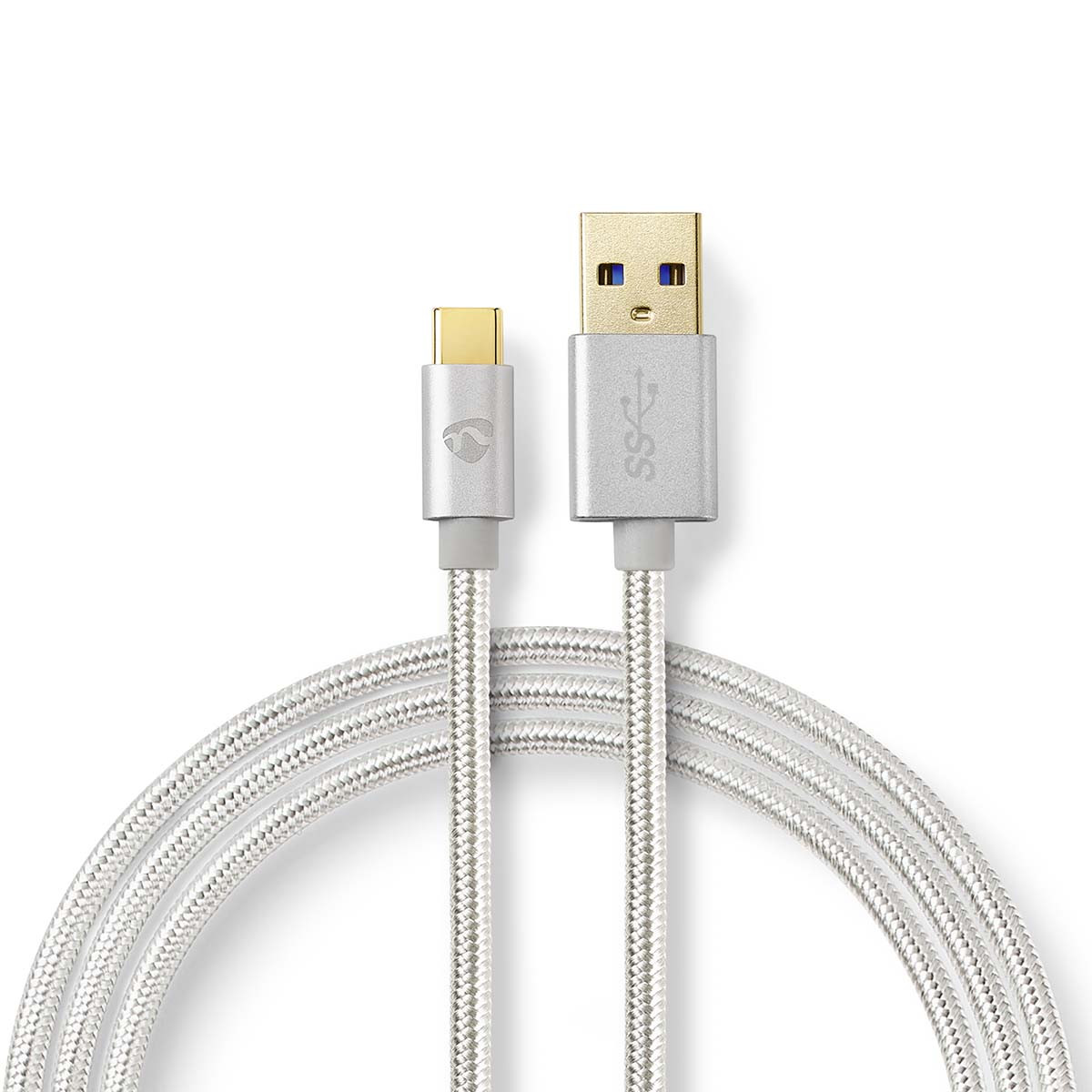 Kabel USB 3.1 | Type-C male - A male | 1,0 m | Aluminium