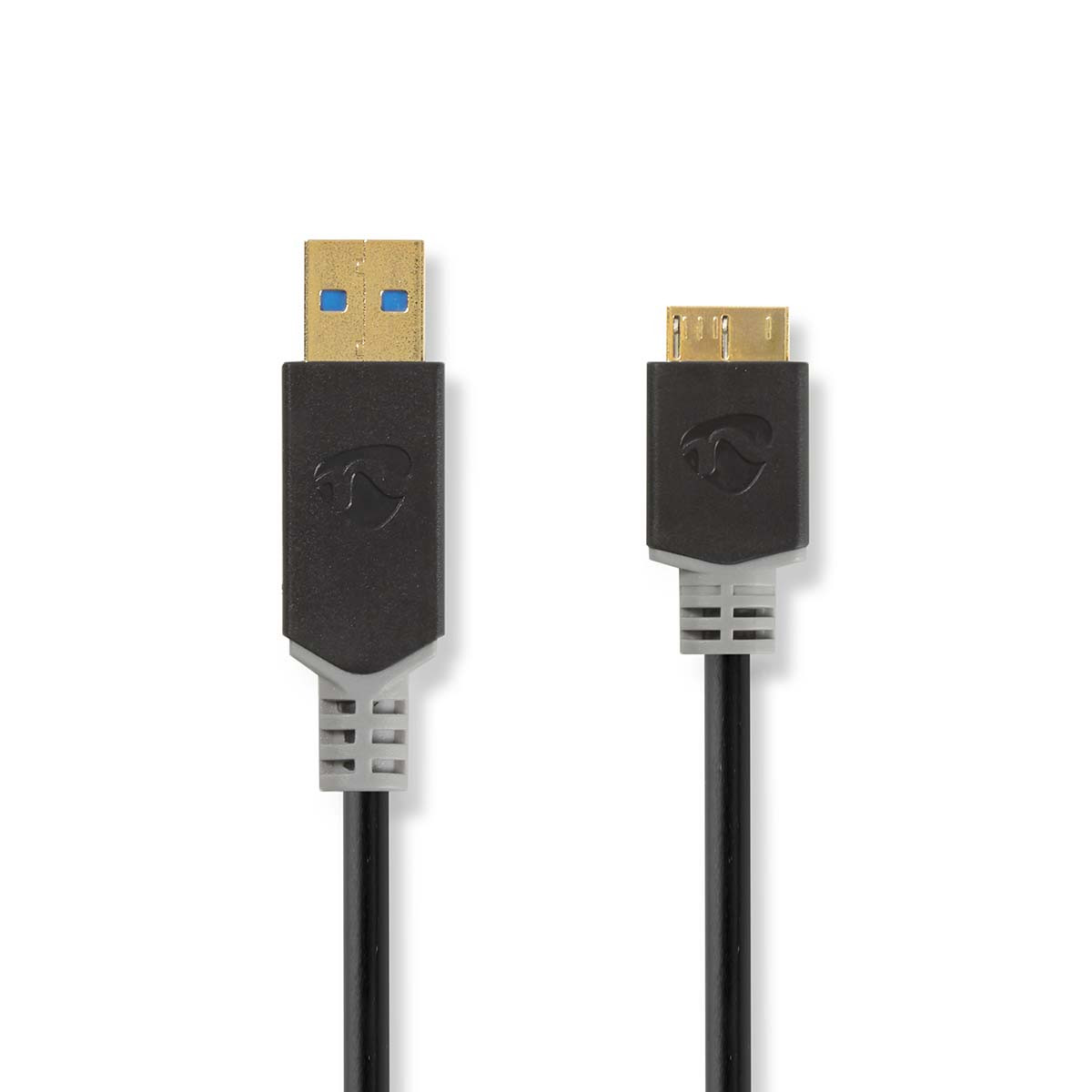 Kabel USB 3.0 | A male - Micro-B male | 2,0 m | Antraciet