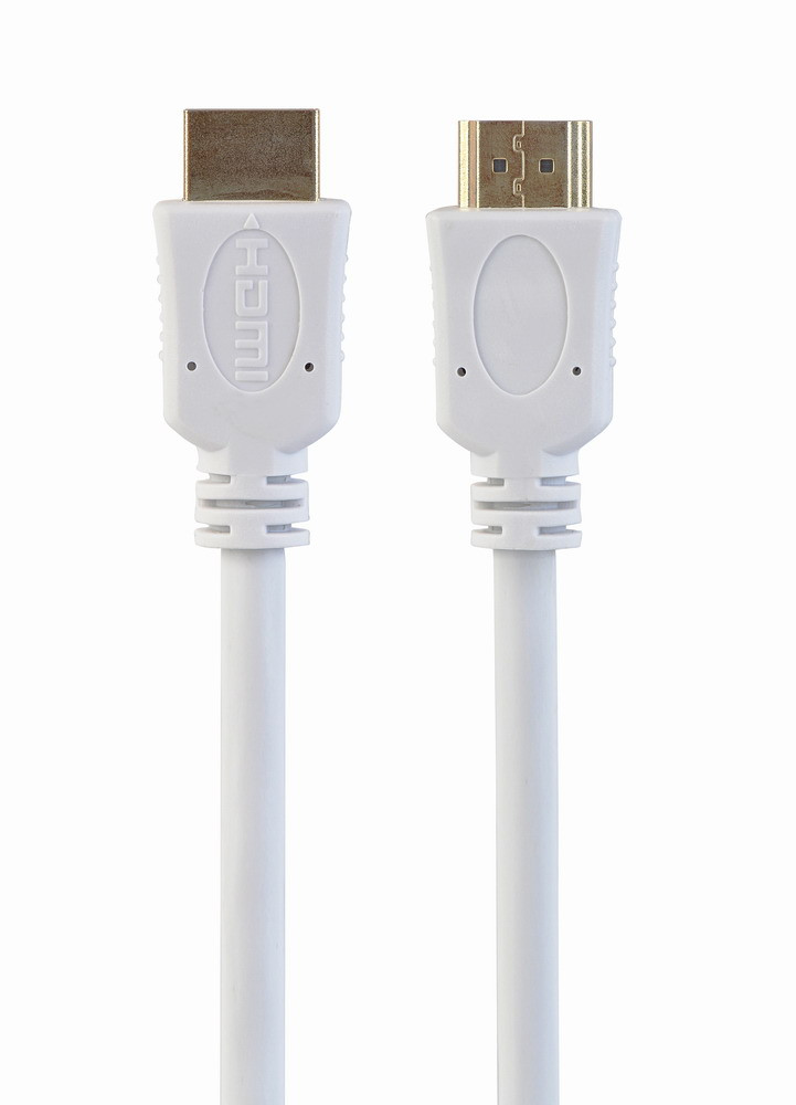 High Speed HDMI kabel (wit) met Ethernet, 1.8 meter