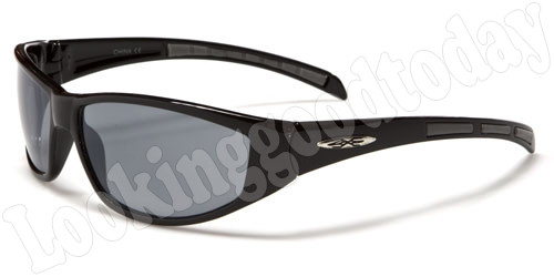 Xloop kinder zonnebril Stripe 2-tone Black