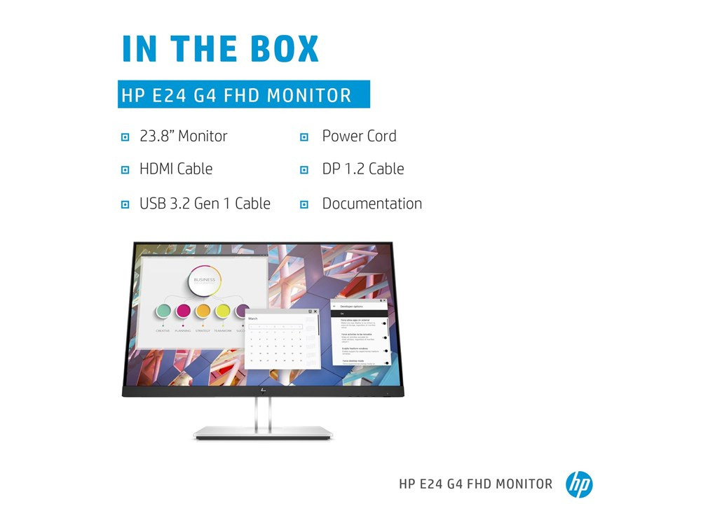 HP E-Series E24 G4 - 23.8"