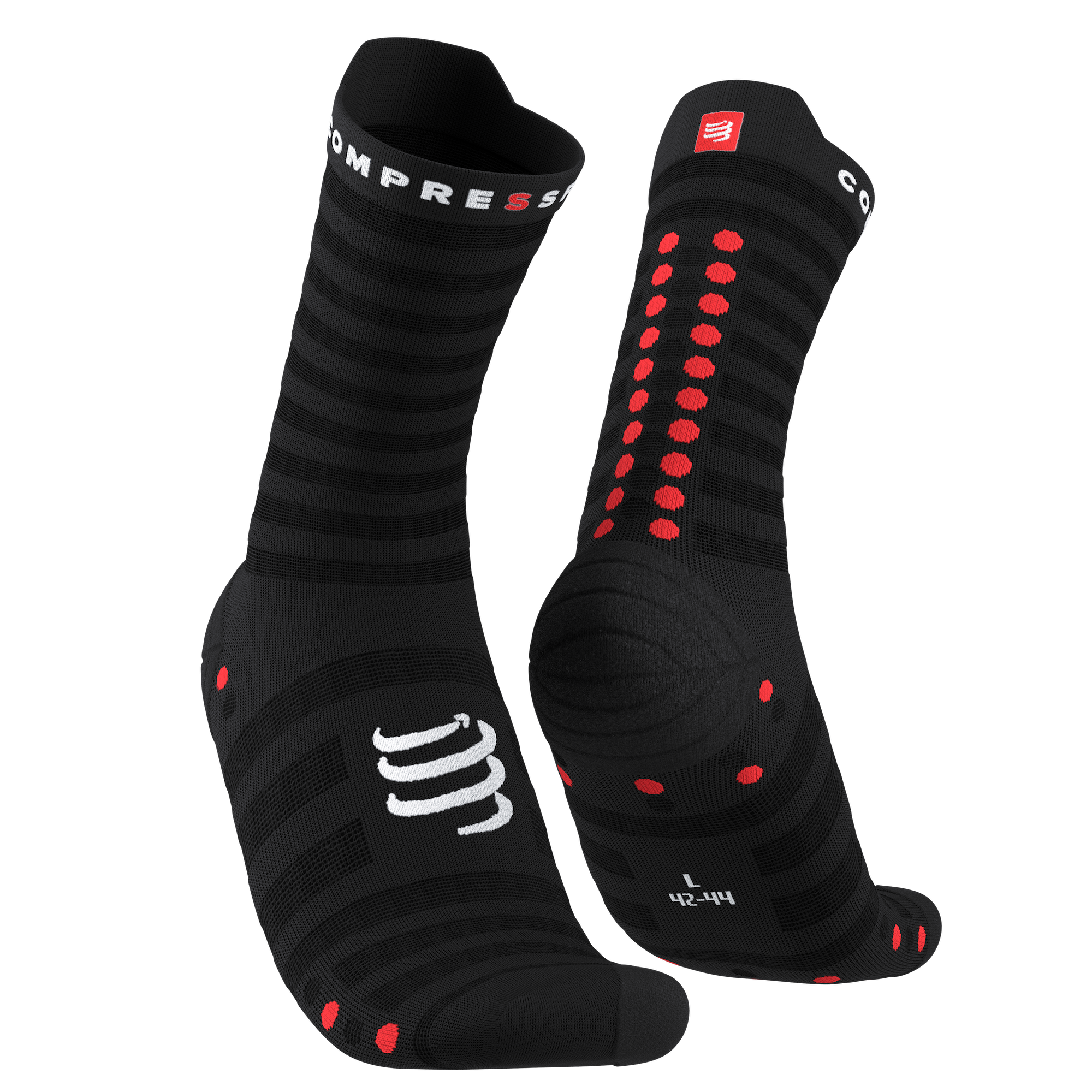 Compressport | Pro Racing Socks Run V4.0 Ultralight High | Hardloopsokken