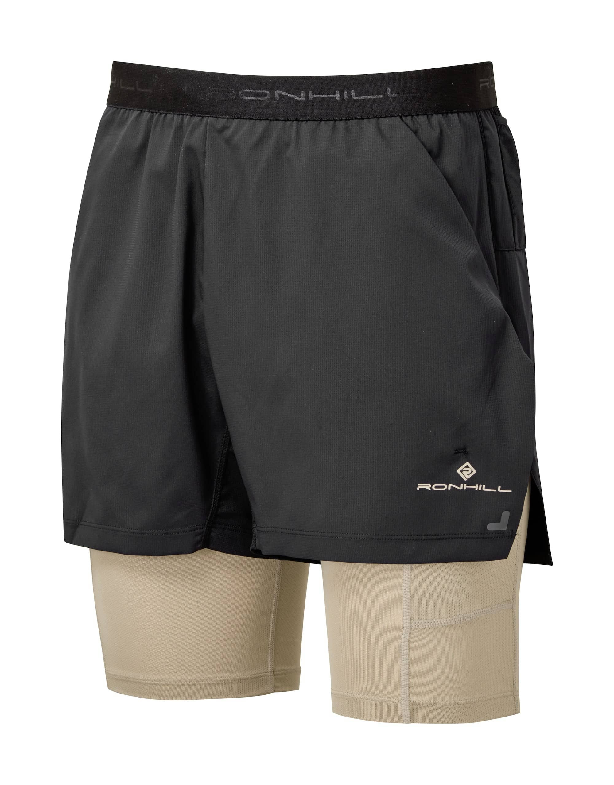 Ronhill | Tech Ultra Twin Short | 2-in-1 Shorts | Heren