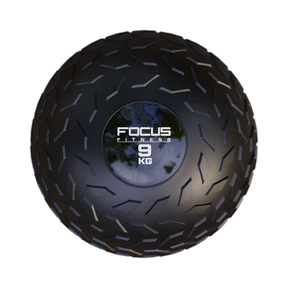 Slam Ball met grip - Focus Fitness - 9 kg