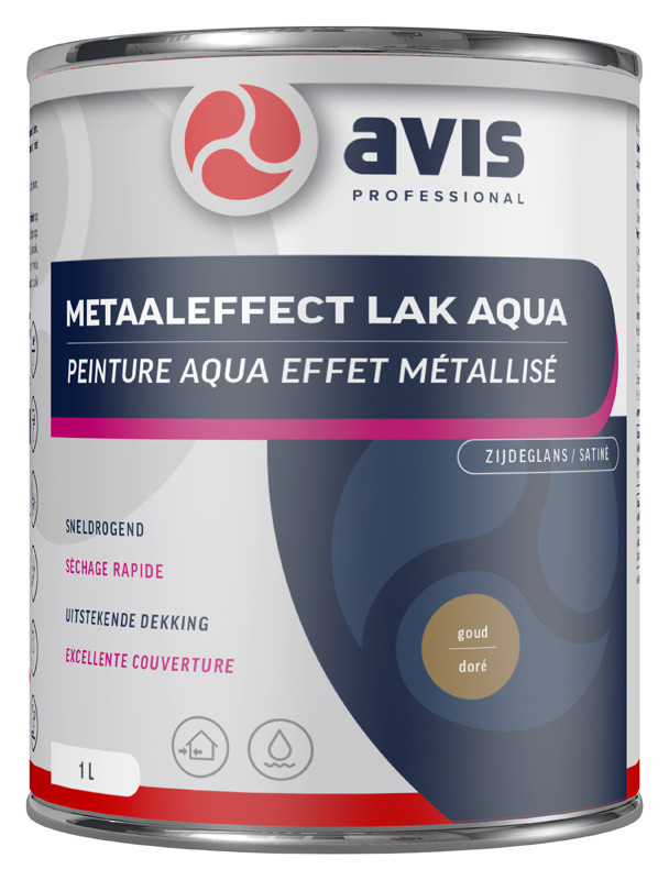 Avis Aqua Metallic - Goud