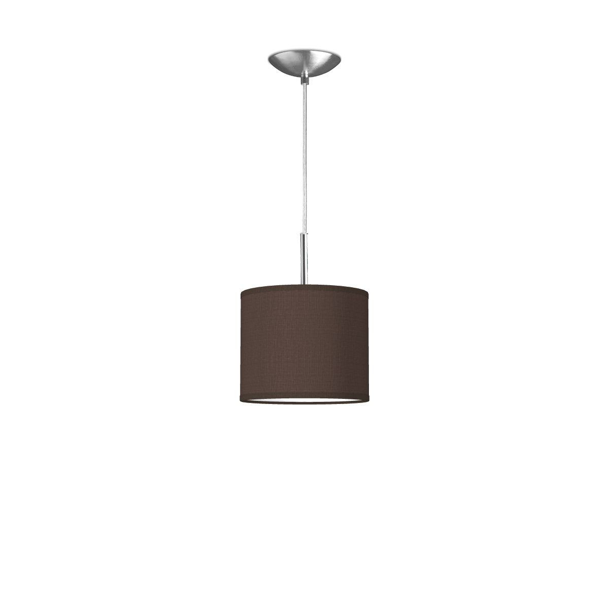Light depot - hanglamp tube deluxe bling Ø 20 cm - bruin - Outlet