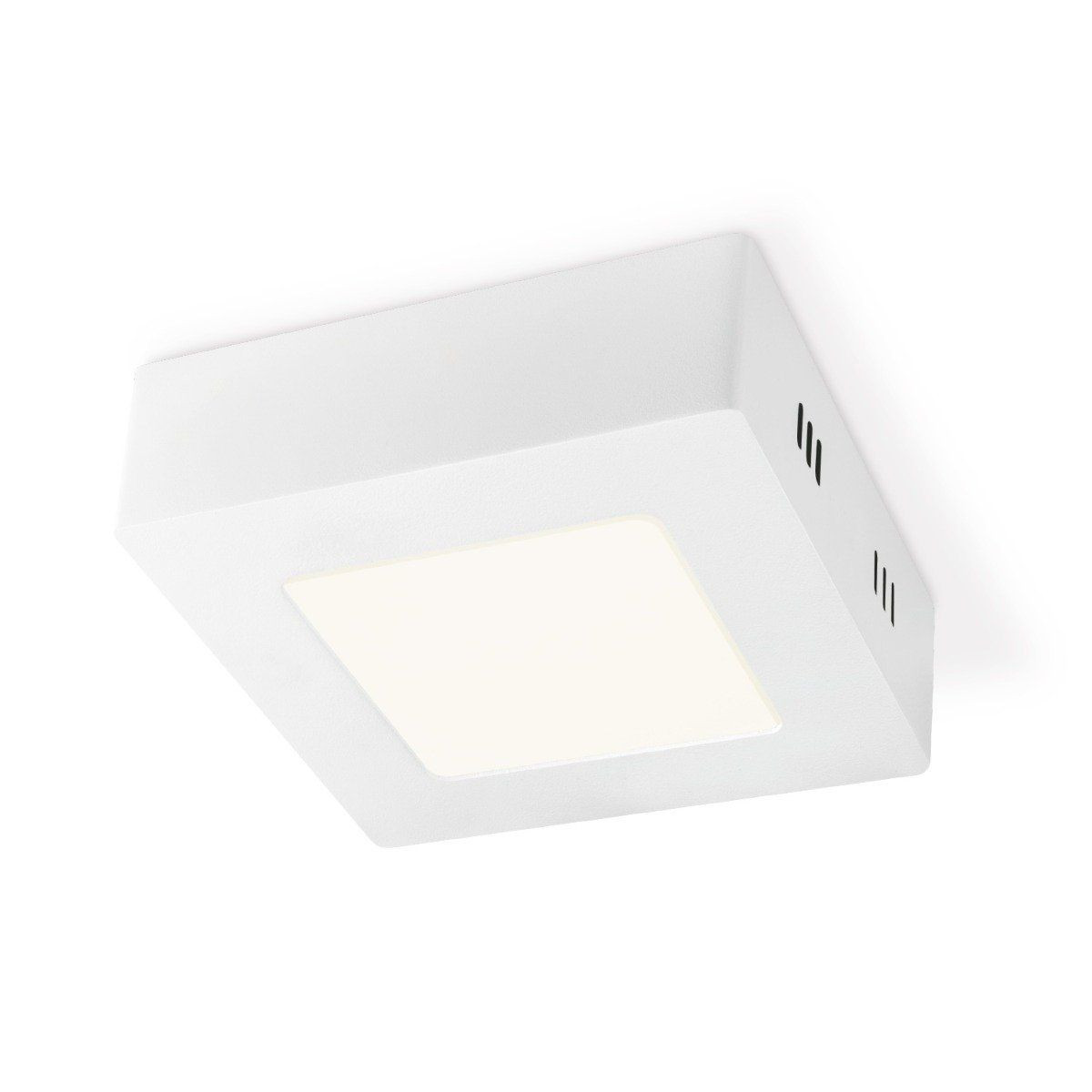 Light depot - LED plafondlamp Ska vierkant 12 - wit - Outlet