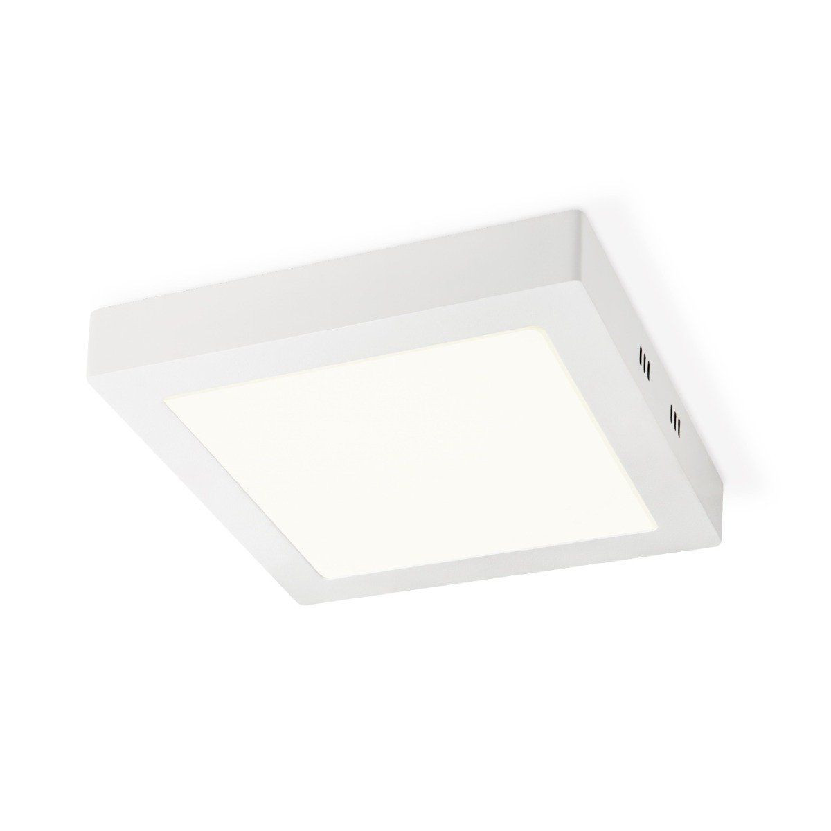 Light depot - LED plafondlamp Ska vierkant 22,5 - wit - Outlet