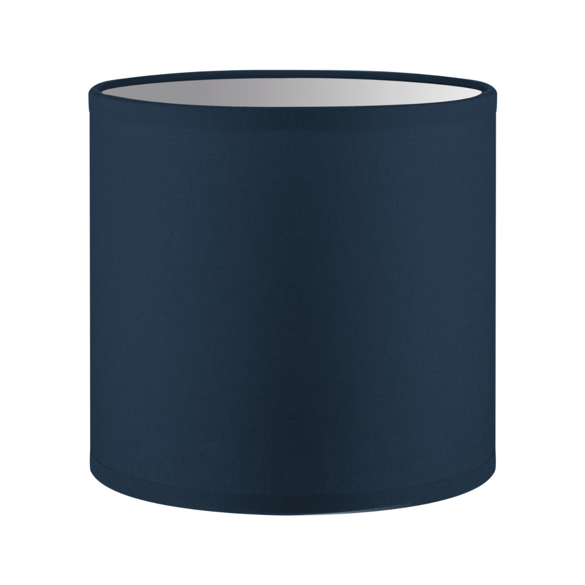 Lampenkap cilinder | rond | katoen | stoffen lampenkap | cilinderkap | Ø16cm H15cm | blauw