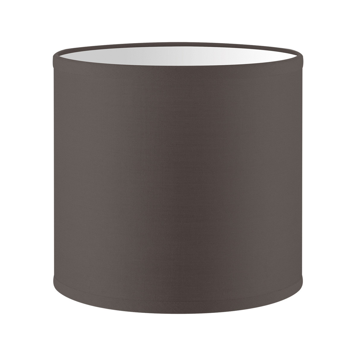 Lampenkap cilinder | rond | katoen | stoffen lampenkap | cilinderkap | Ø16cm H15cm | bruin
