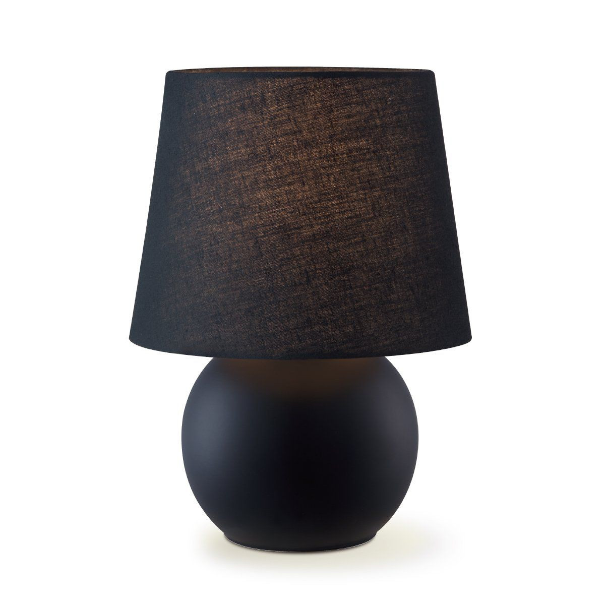Light depot - tafellamp Isla - 22 cm - zwart - Outlet