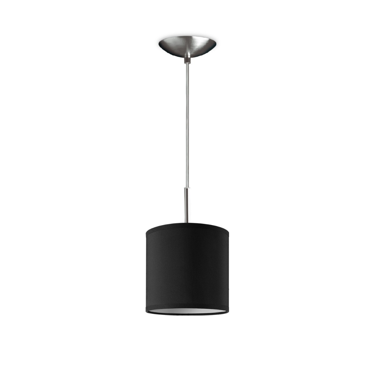 Light depot - hanglamp tube deluxe bling Ø 16 cm - zwart - Outlet