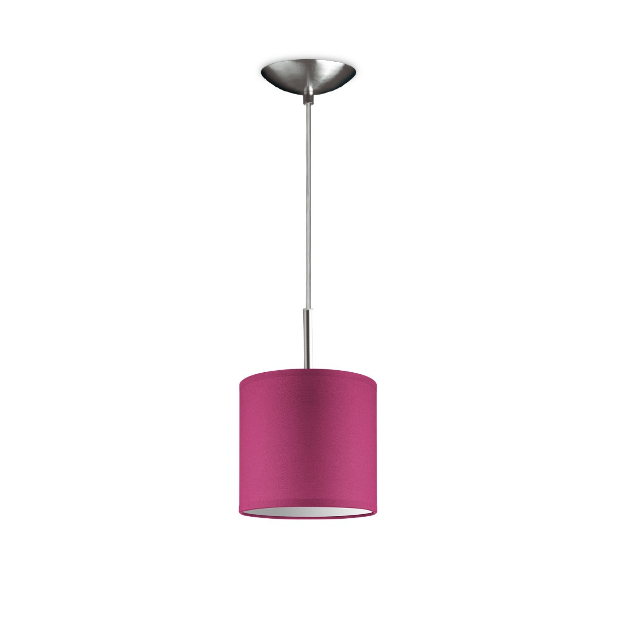 Light depot - hanglamp tube deluxe bling Ø 16 cm - roze - Outlet