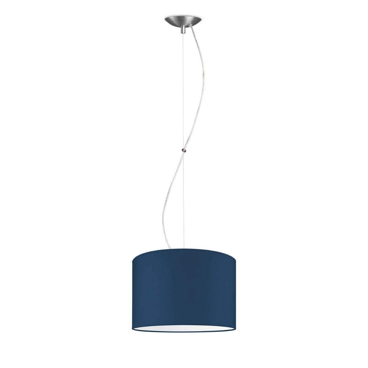 Light depot - hanglamp basic deluxe bling Ø 30 cm - blauw - Outlet