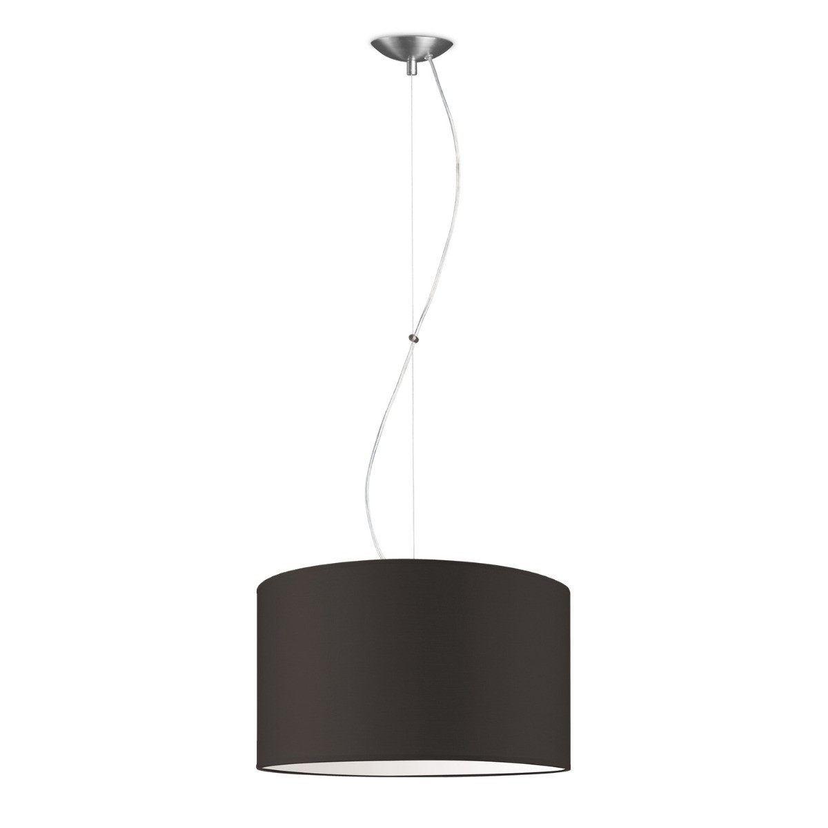 Light depot - hanglamp basic deluxe bling Ø 40 cm - bruin - Outlet