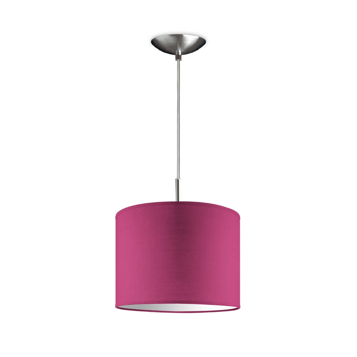 Light depot - hanglamp tube deluxe bling Ø 25 cm - roze - Outlet