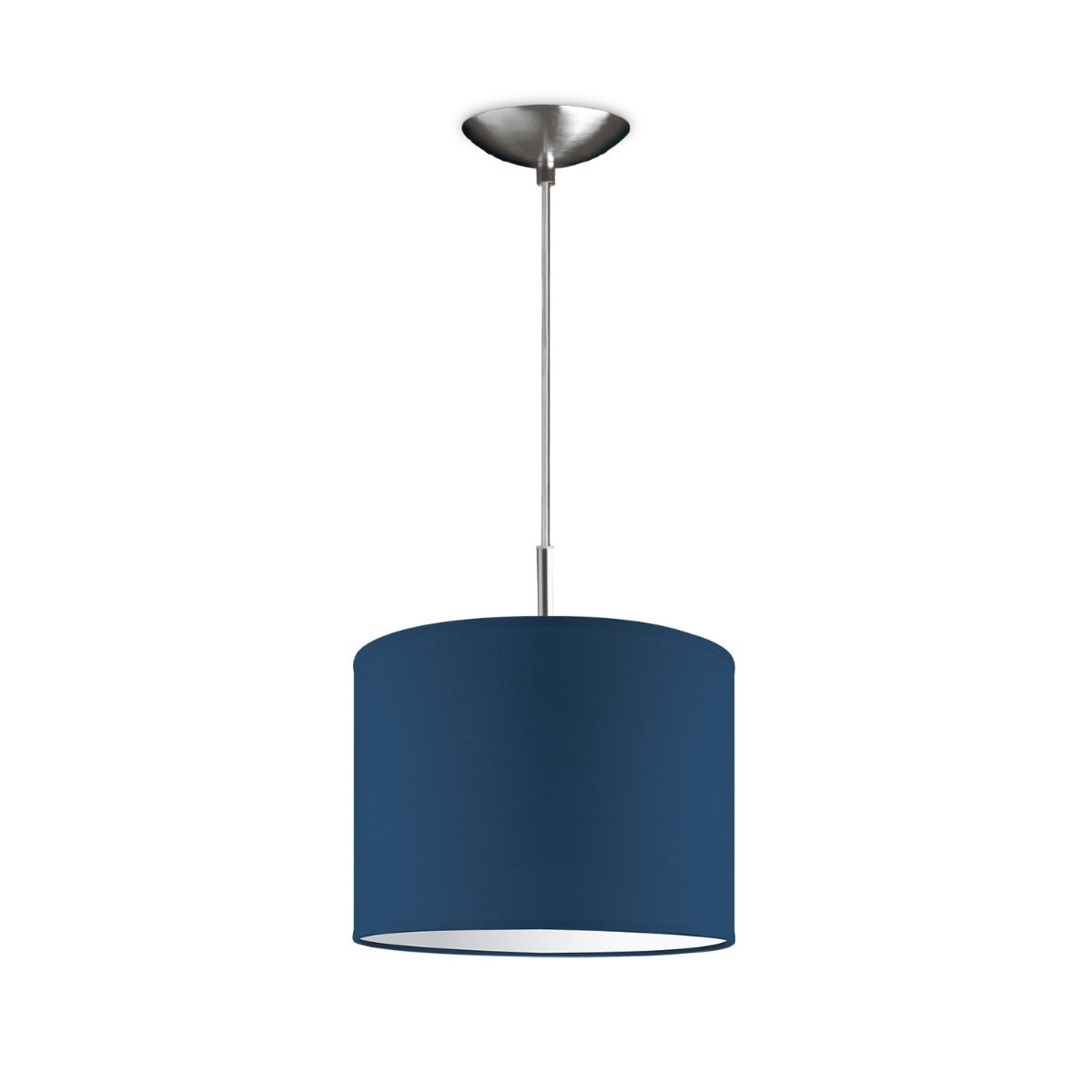Light depot - hanglamp tube deluxe bling Ø 25 cm - blauw - Outlet