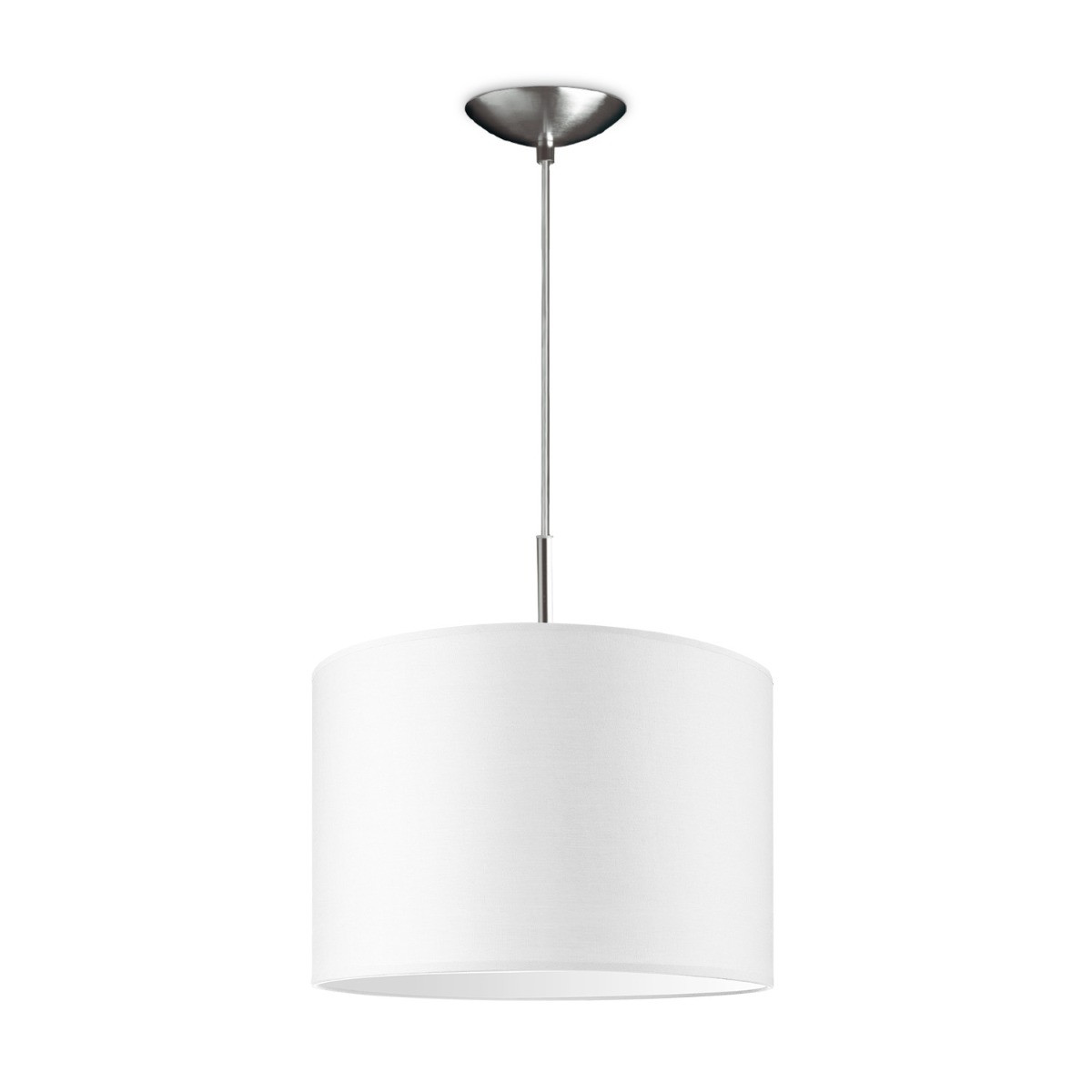 Light depot - hanglamp tube deluxe bling Ø 30 cm - wit - Outlet