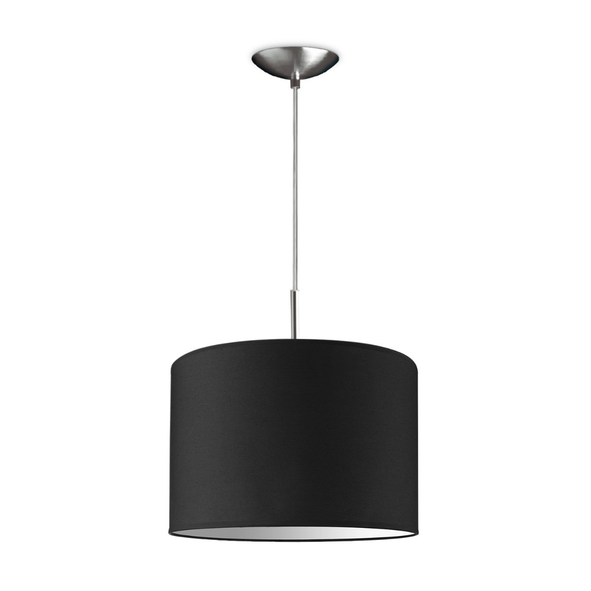 Light depot - hanglamp tube deluxe bling Ø 30 cm - zwart - Outlet
