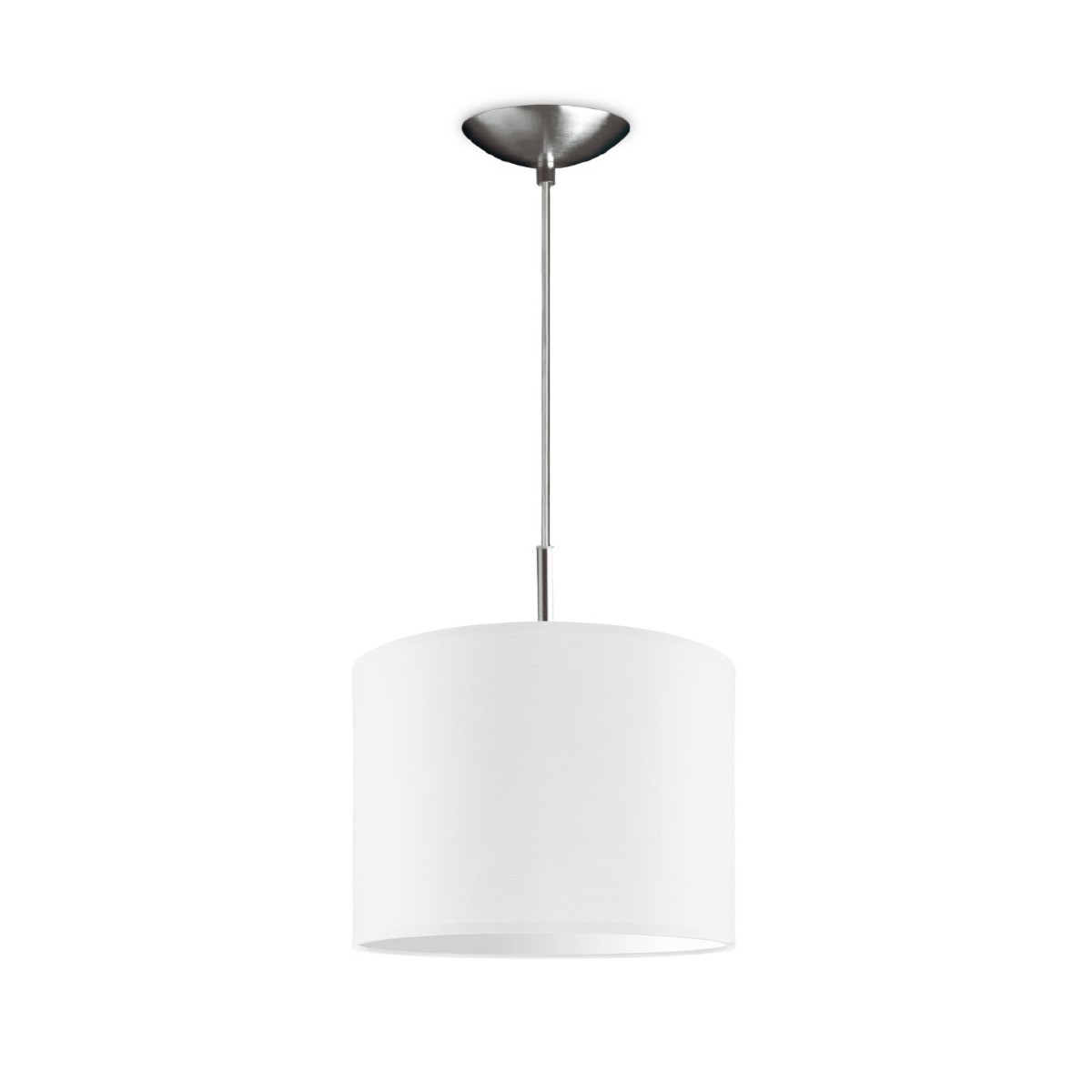Light depot - hanglamp tube deluxe bling Ø 25 cm - wit - Outlet