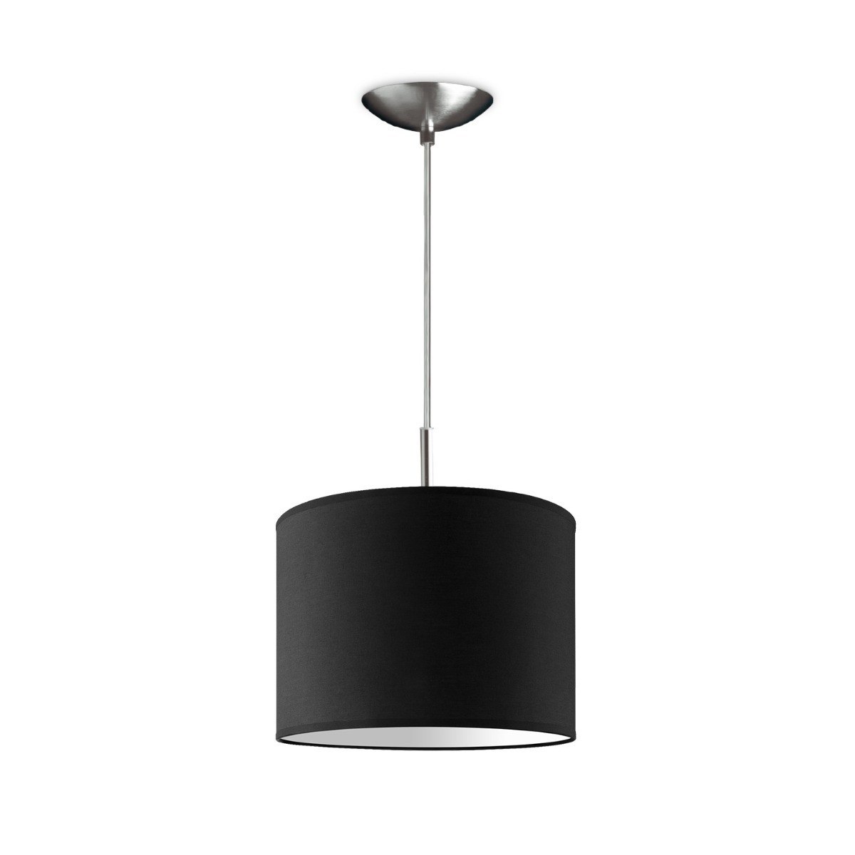 Light depot - hanglamp tube deluxe bling Ø 25 cm - zwart - Outlet