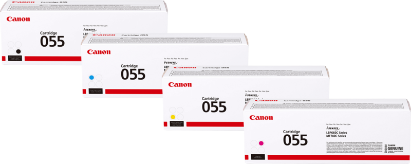 Canon 055  Toner Combo Pack