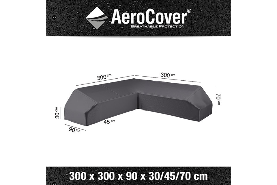 AeroCover | Loungesethoes 300 x 300 x 90 x 30-45-70(h)